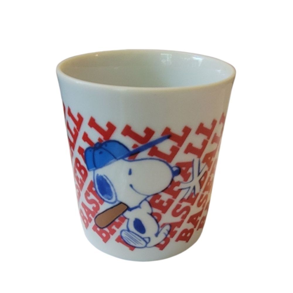 Vintage Snoopy Baseball Mug 1958 - Picture 2 of 6